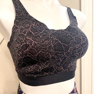 Lululemon Floral Print Sports Bra 34DD